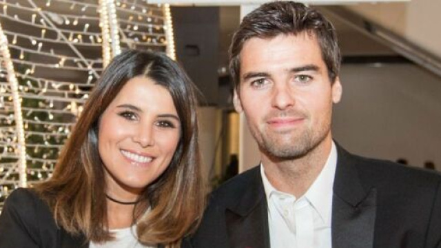 Karine Ferri et son mari Yoann Gourcuff (capture Twitter @YoungPeopleOff)