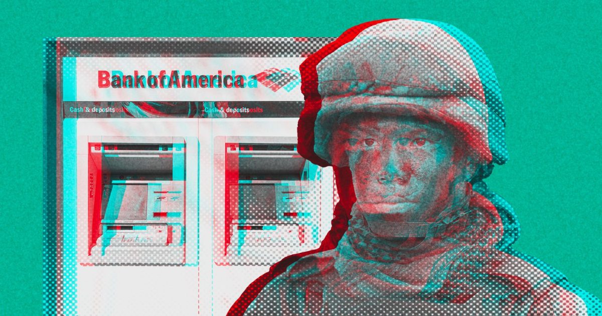 Não é verdade de Bank of America limitando saques a exército tailandês