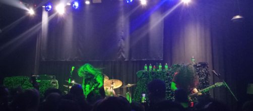 No Conspiracy: Max Cavalera, Zylon Cavalera and Mike DeLeon in full fury as Soulfly takes over Ohio (Image source: Samuel DiGangi)