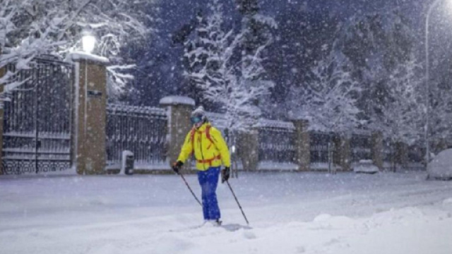 La temp&ecirc;te Juliette met &agrave; mal certaines parties de l'Espagne (Screenshoot Twitter @LCI)