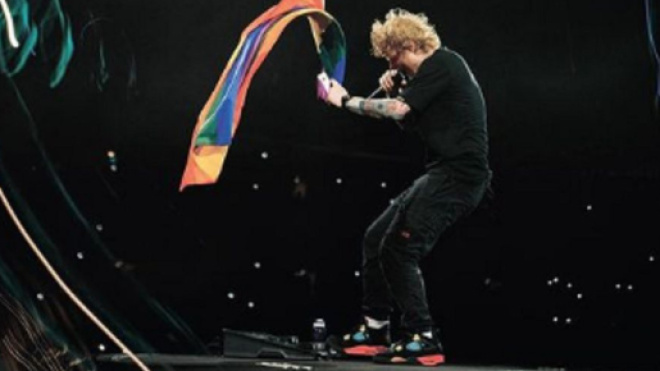 Ed Sheeran sera en concert à l'Accor Arena pour la promotion de son nouvel album (Screenshoot Instagram @teddysphotos)