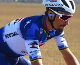 Ciclismo, Julian Alaphilippe ha chiuso la Milano Sanremo all'11° posto.
