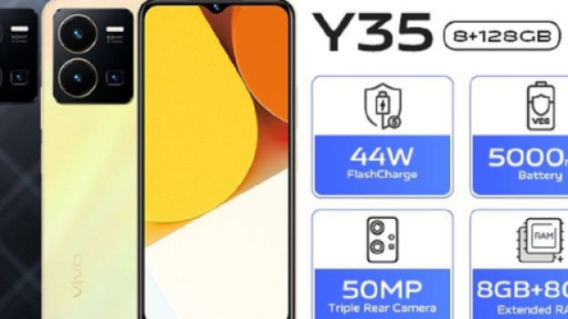 Le Vivo Y35 est un modèle d'entrée de gamme animé par Android 12 (Screenshoot Twitter @comensee20)