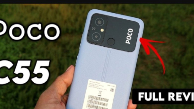 Le POCO C55 affiche un écran HD+ de 6,7 pouces (Screenshoot Twitter @Rohitbhakat01)