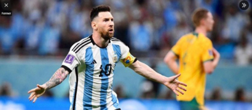 L'attaquant argentin Lionel Messi suscite l'intérêt du Barça, de l'Inter Miami et de Al-Hilal (Screenshoot Twitter @Zemal_GOAT16)