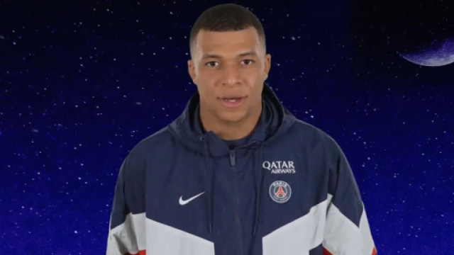Kylian Mbappé star du projet du PSG depuis quelques mois. (screenshot Twitter - @PSG_arab)