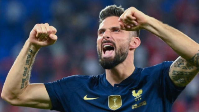 L’attaquant des Bleus, Olivier Giroud, aimerait décrocher un autre titre pour la France. (Screenshoot Twitter @ActuFoot_)