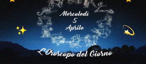 L'oroscopo della giornata di mercoledì 5 aprile 2023.