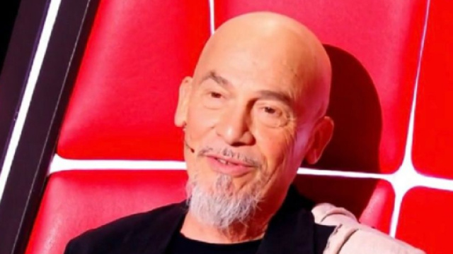Florent Pagny dans l'émission The Voice (Screenshoot Twitter @Bloomy)