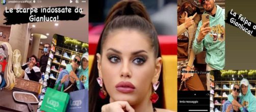 Grande Fratello Vip, gaffe di Antonella: Edoardo indossa scarpe e felpa dell'ex Gianluca.