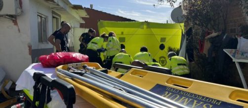 Un hombre pierde la vida en la Cañada Real (Twitter Emergencias Madrid)