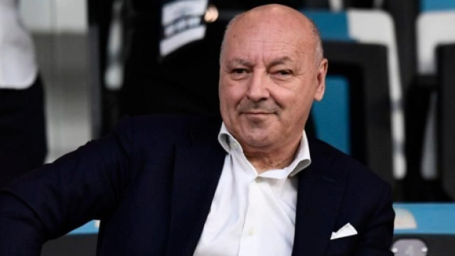 Giuseppe Marotta attualmente all'Inter.