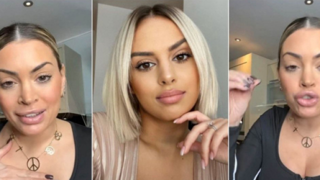 La guerre reprend entre Mélanie et Samantha Peyton. Après un nouveau tacle, cette fois elle lui donne rendez-vous. (Snapchat @Mélanie Da Cruz)