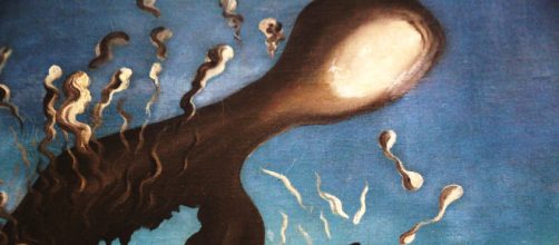 Detail of Dalí's 'Visions of Eternity' (Image source: Fundació Gala-Salvador Dalí)