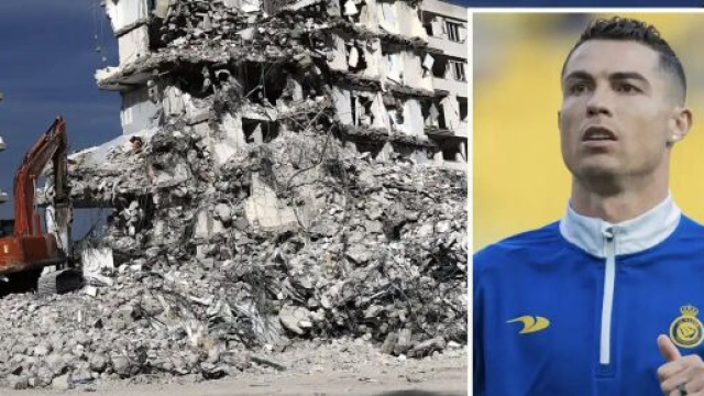 Cristiano Ronaldo fourni une aide humanitaire aux personnes touchées par le séisme en Turquie et Syrie (screenshoot/twitter @TimelineCR7)