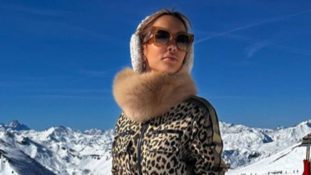 Hilona Gos en séjour à Courchevel - Instagram @hilonagos_off