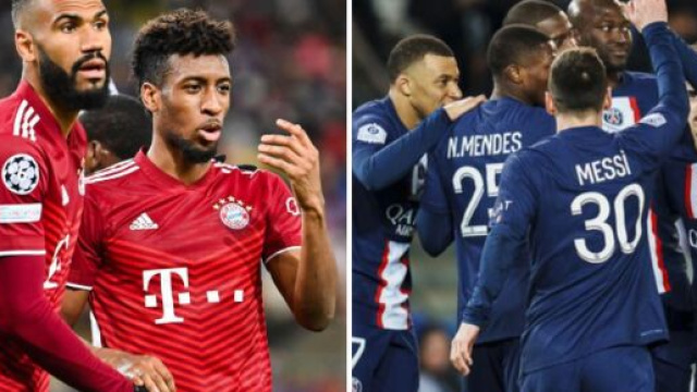 Screenshot de @PSG_inside et @FCBayern_French au 07-03-2023