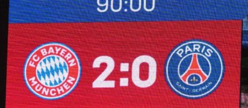 Le Bayern Munich a battue le PSG sur un score de deux buts à zéro (Screenshoot Twitter @FCBayernEN)