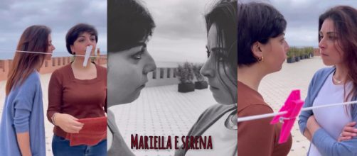 Un posto al sole, Serena (Miriam Candurro) e Mariella (Antonella Prisco) fanno la parodia di Mare Fuori.