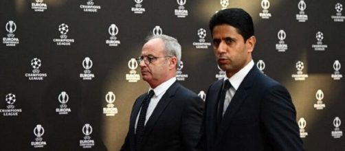 Luis Campos et Nasser Al-Khelaïfi veulent faire un grand mercato (capture Twitter @ICParisSG)