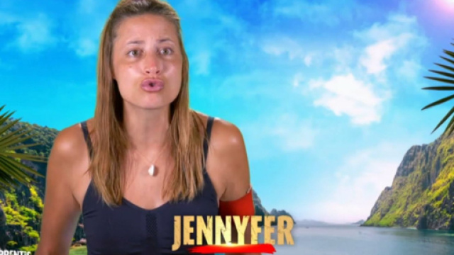 Les Apprentis Aventuriers 6 : Jennyfer balance sur le comportement de son binôme Fabrice sur le camp. (Screenshot @W9)