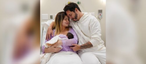 Nasceu Lua, filha de Viih Tube e Eliezer (Reprodução/Instagram/@viihtube)