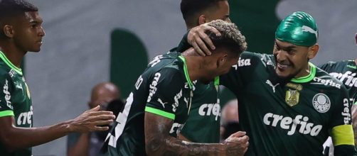 Palmeiras venceu o Tombense (Reprodução/Twitter/@Palmeiras)