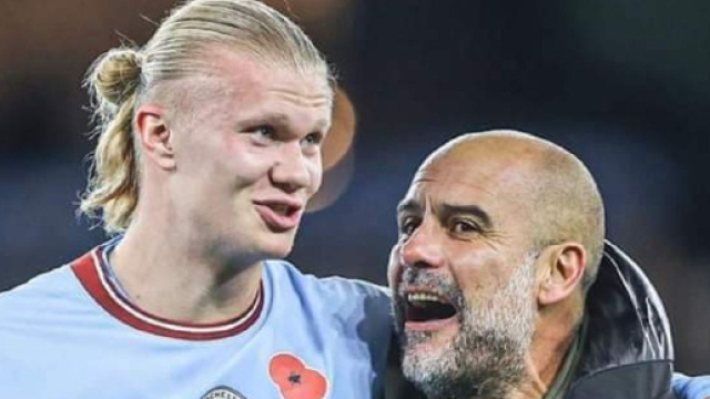 Face à Leicester, avec 45’ de jeu uniquement, Pep Guardiola a encore stoppé l’élan du buteur de Manchester City. Twitter @hermesayena