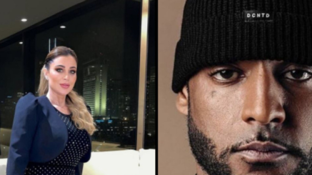 Booba dévoile une photo compromettante de Magali Berdah. Source : screenshot Instagram @magaliberdah et @boobamedia