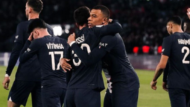 Kylian Mbappé buteur contre Angers (capture Twitter @PSG COMMUNITY)