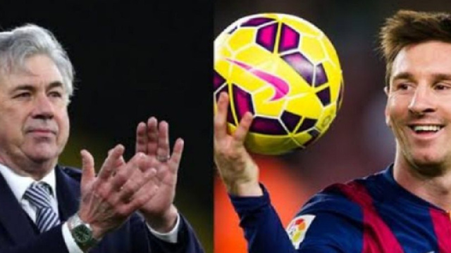 Carlo Ancelotti, le coach du Real Madrid, apprécie Lionel Messi en tant que joueur (Screenshoot Twitter @_BarcaVerse_)