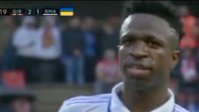 Vinicius en forme depuis quelques mois sous le maillot du Real Madrid. (screenshot Twitter - @MikaelMadridsta)