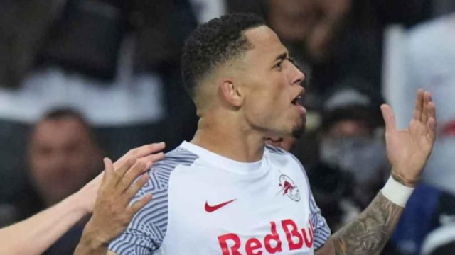 Noah Okafor, giocatore del Salisburgo.