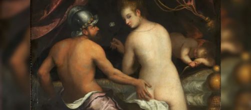 Lavinia Fontana’s "Mars and Venus" (Image source: National Gallery of Ireland)