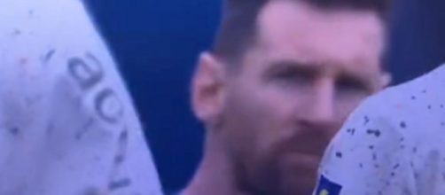 Messi contre Lorient (capture Canal+ Sport)