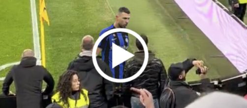 Juventus-Inter di Coppa Italia: Anche Dzeko insultato pesantemente a fine partita (Video)