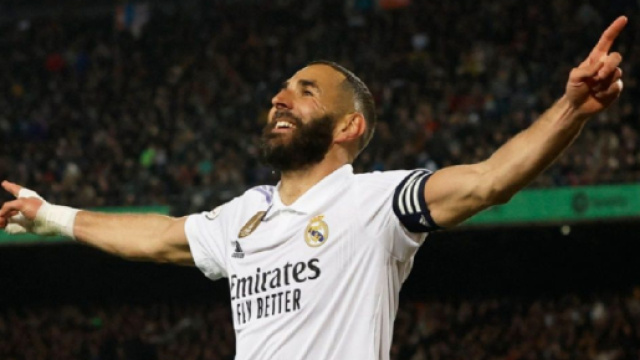 Carlo Ancelotti a encensé Karim Benzema après leur victoire contre le Barça (0-4) (Screenshoot Twitter @theMadridZone)