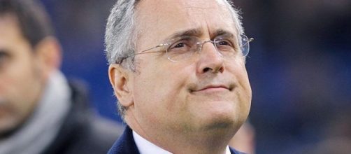 Claudio Lotito, presidente della Lazio.