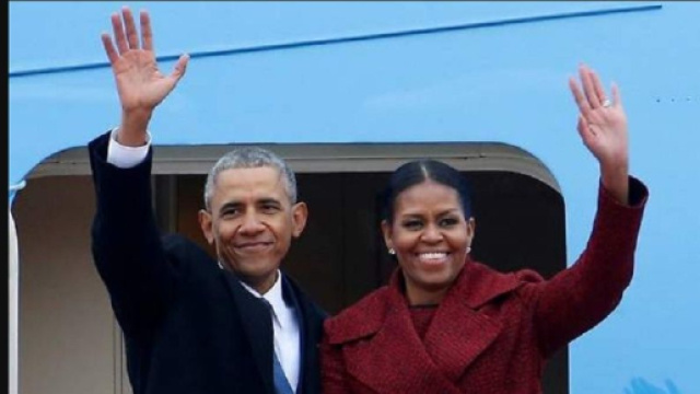 Michelle Obama et son mari se sont rendus à Barcelone (Screenshoot Twitter @TodayReusNews)