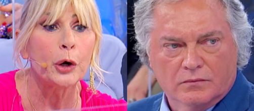 U&D, Gemma lancia l'acqua addosso ad Elio: 'Rinfrescati le idee, mano lunga'.