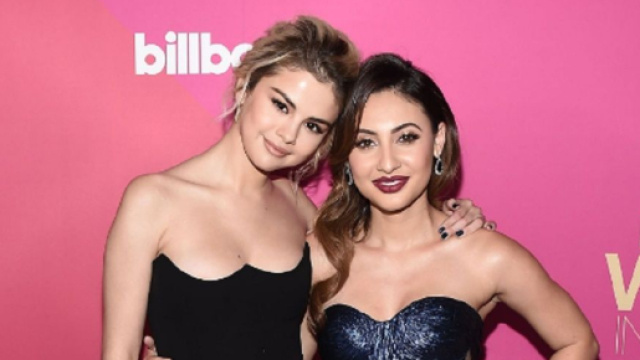 Selena Gomez et son ancienne meilleure amie Francia Raisa (Screenshoot Twitter @24sante_fr)