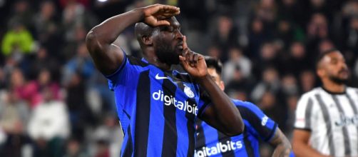 In foto Lukaku, attaccante dell'Inter.