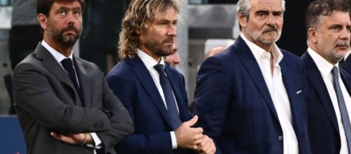 Nella foto l'ex dirigenza della Juve.