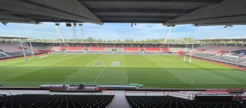 La stade Ernest Wallon (Screenshot twitter @StadeToulousain)