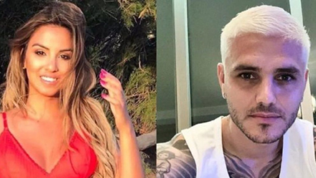 Candela Lecce et Mauro Icardi (capture Twitter @TNFamosos)