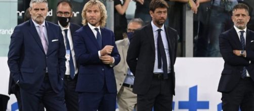 Nella foto l'ex dirigenza della Juve.