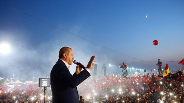 Le président Recep Tayyip Erdogan (Screenshot twitter @RTErdogan)