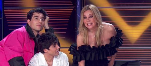 Ana Obregón habló de su primer beso con el cantante (Captura de pantalla de Antena 3)