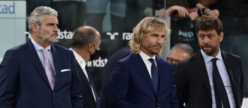 Nella foto l'ex dirigenza della Juve.