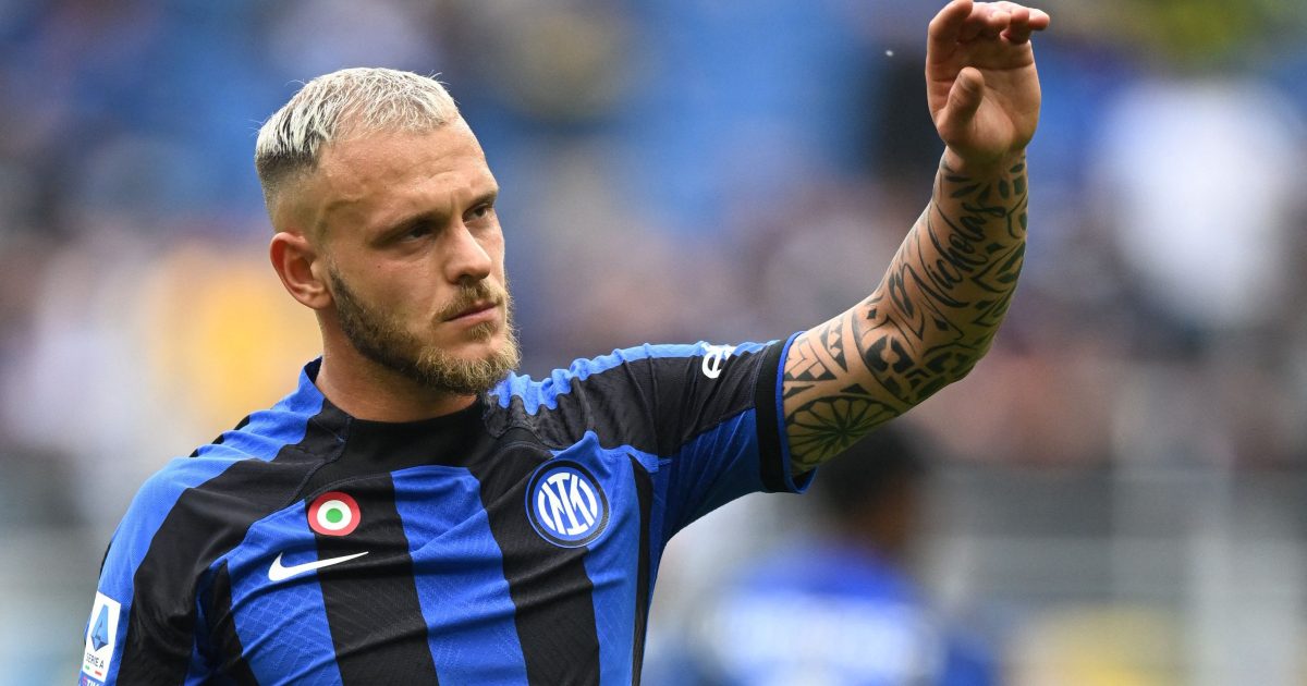 Federico Dimarco minacciato sotto casa con uno striscione intimidatorio